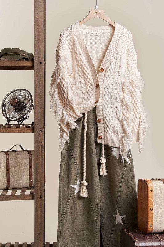 Fringe Cozy Knit