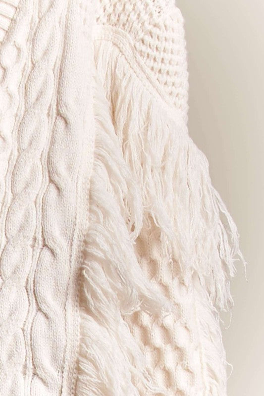 Fringe Cozy Knit